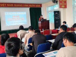 Khai mạc lớp Tập huấn cho giảng viên và kỹ thuật viên về an toàn trong sử dụng dung môi chất lạnh tự nhiên